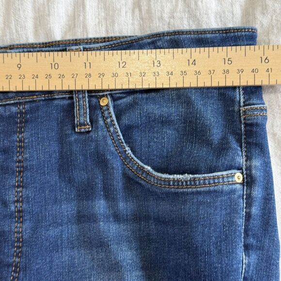 KUT From The Kloth Women Size 10 Blue Ana Fab Ab Super Flare High Rise Jeans - Picture 11 of 16